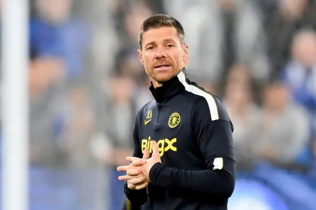 SYDNEY, AUSTRALIA - JULY 26: Head Coach Xabi Alonso of Chelsea FC looks on during a Chelsea FC Open Training Session at Allianz Stadium on July 26, 2026 in Sydney, Australia. (Photo by Ayush Kumar/Getty Images)