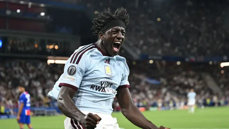 Aston Villa’s Brian Madjo sets Super Cup scoring record