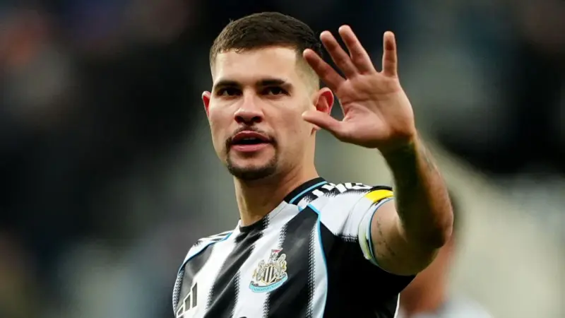 Newcastle captain Bruno Guimaraes set for Arsenal move after £75m fee agreed