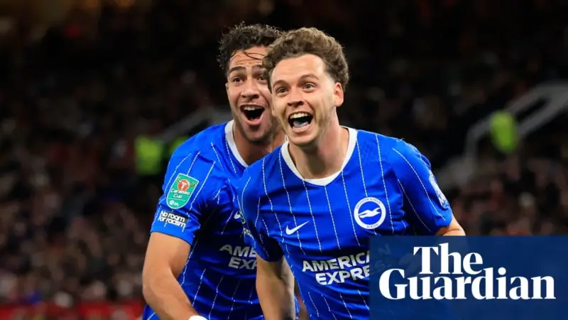 Manchester United suffer Carabao Cup exit after Brighton comeback image 1